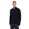 Tommy Hilfiger Heren Trui 1/2 zip MW0MW36527DW5 Navy