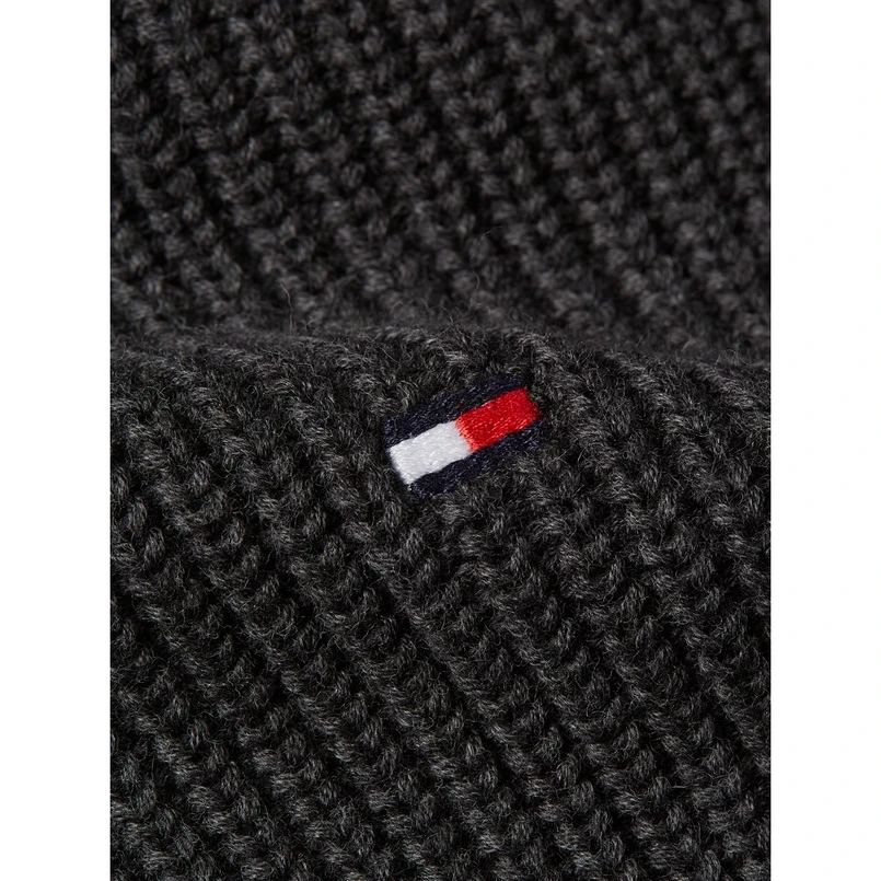 Tommy Hilfiger Heren Trui 1/2 zip MW0MW37326P92 Donkergrijs