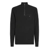 Tommy Hilfiger Heren Trui 1/2 zip MW0MW37326P92 Donkergrijs