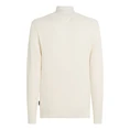 Tommy Hilfiger Heren Trui 1/2 zip MW0MW37326YBI Off-white