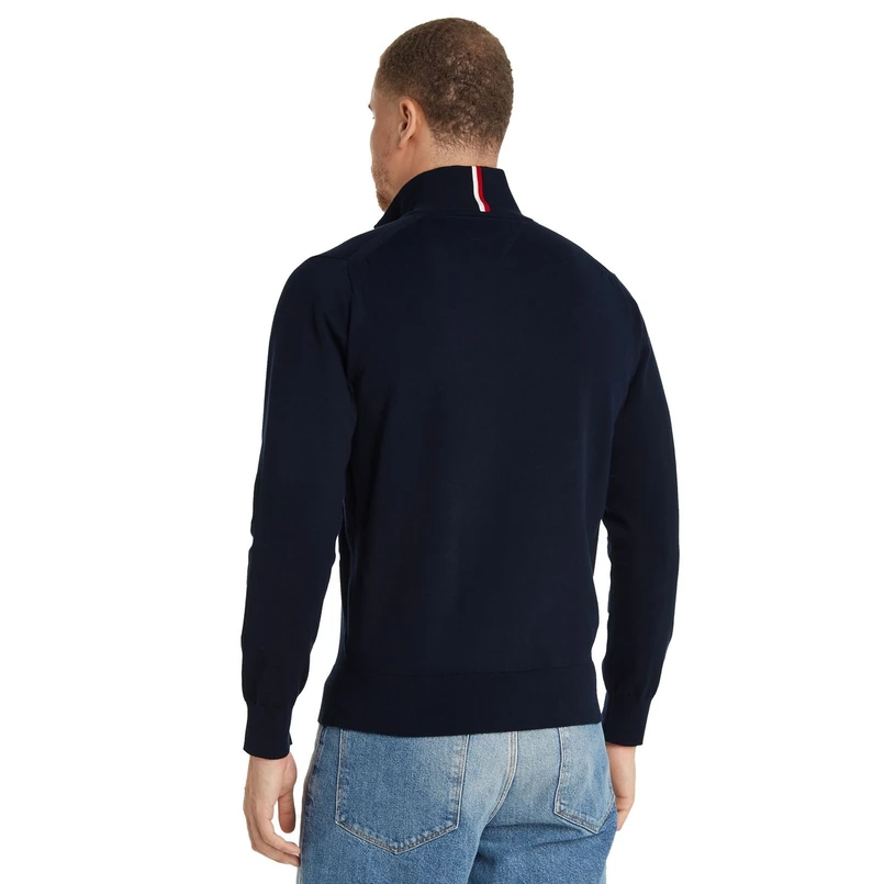 Tommy Hilfiger Heren Trui 1/2 zip Navy