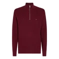 Tommy Hilfiger Heren Trui met rits MW0MW36527VLP Bordeaux