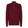 Tommy Hilfiger Heren Trui met rits MW0MW36527VLP Bordeaux