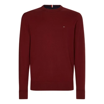 Tommy Hilfiger Heren Trui MW0MW28046VLP Bordeaux