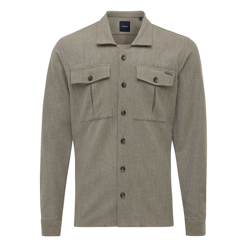 Tresanti Heren Overshirt TRSHIE407 Taupe