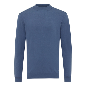 Tresanti Heren Trui Mock Neck TRKWIE046 Petrol