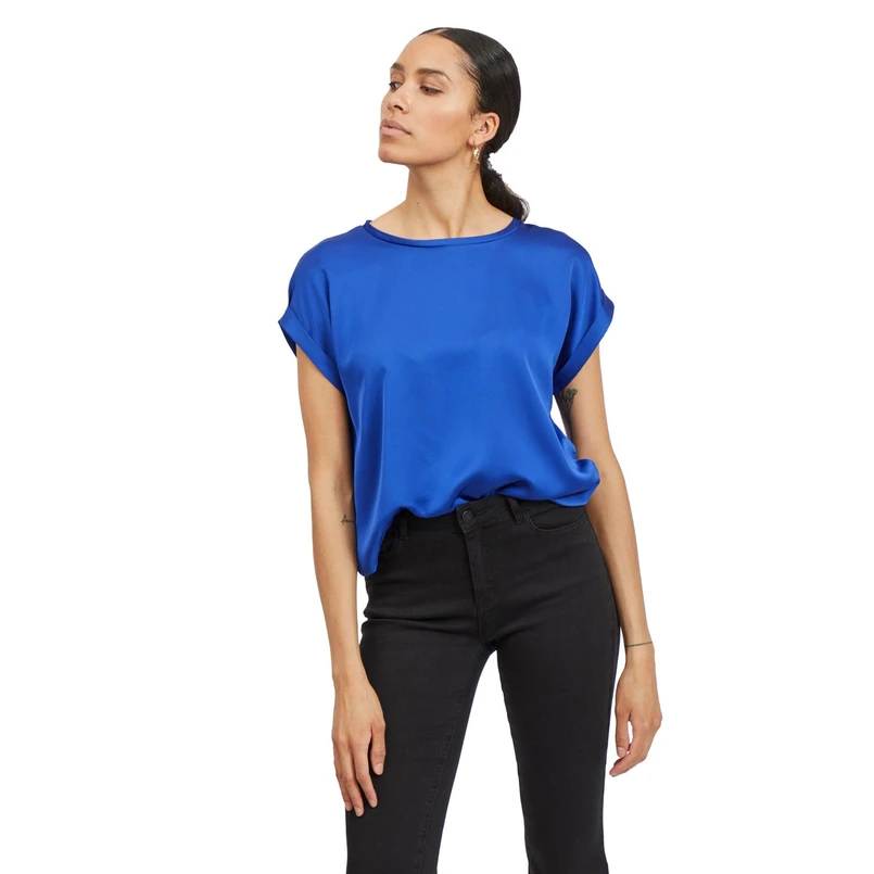 Vila Dames Blouse 14059563 Kobalt