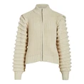 Vila Dames Vest 14099046 Off-white